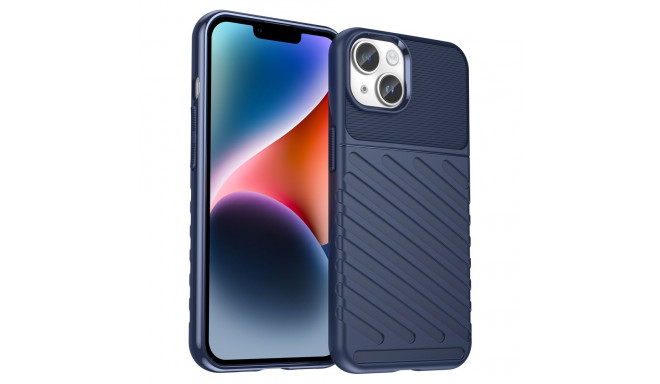 Thunder Case iPhone 14 blue armored case