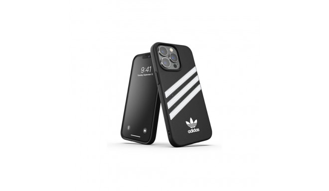 Adidas OR Molded Case PU for iPhone 13 Pro / iPhone 13 - Black and White