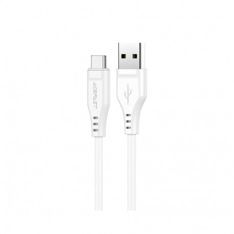 Acefast USB cable - USB Type C 1.2m, 3A white (C3-04 white)