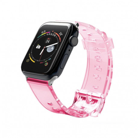 Silicone Strap Bracelet Bracelet Strap Light for Apple Watch 38 / 40 mm - Red