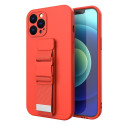 Hurtel kaitseümbris Rope Apple iPhone 12 mini, punane