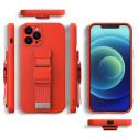 Hurtel kaitseümbris Rope Apple iPhone 12 mini, punane
