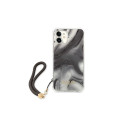 Guess GUHCP12SKSMAGR iPhone 12 mini 5.4" grey/grey hardcase Marble Collection