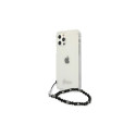 Guess GUHCP12LKPSBK iPhone 12 Pro Max 6.7" Transparent hardcase Black Pearl