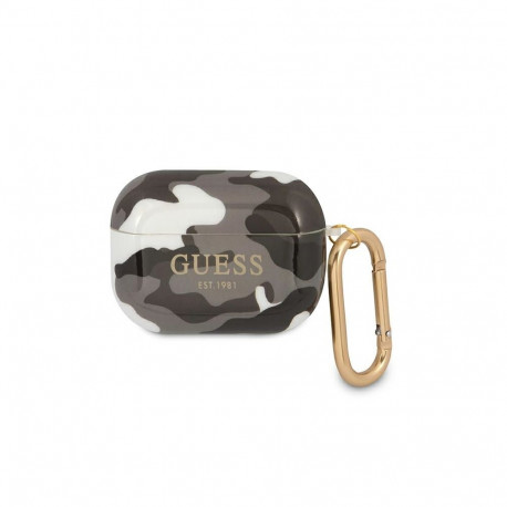 Guess GUAPUCAMG AirPods Pro cover black/black Camo Collection