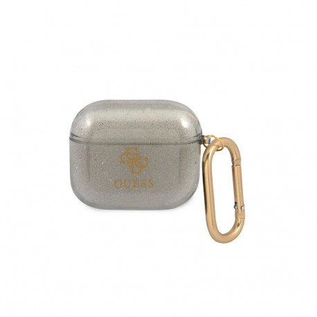 Guess GUA3UCG4GK AirPods 3 cover black/black Glitter Collection