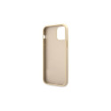 Guess GUHCP12LRSAVSLG iPhone 12 Pro Max 6.7" gold/gold hardcase Saffiano Vintage Script