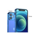 Joyroom New Beauty Series ultra thin case with electroplated frame for iPhone 12 Pro dark-blue (JR-B
