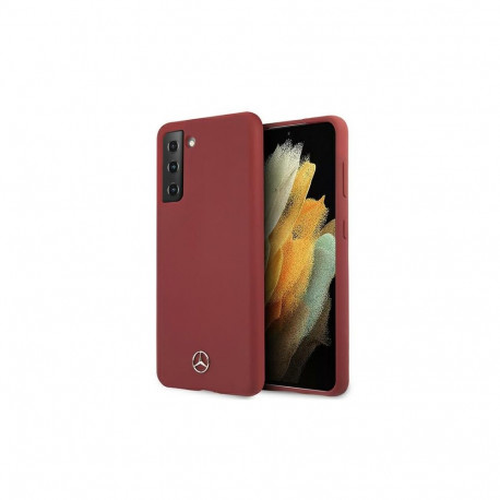 Mercedes-Benz case Silicone Line Samsung Galaxy S21, red