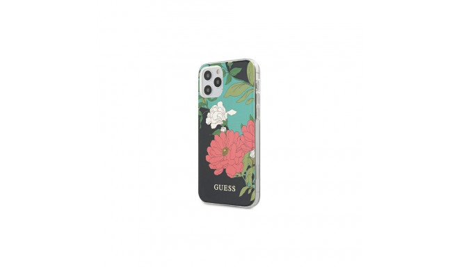 Guess GUHCP12LIMLFL01 iPhone 12 Pro Max 6.7" black/black N°1 Flower Collection