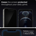 Spigen Glas.tR EZ Fit Tempered Glass for iPhone 12 / iPhone 12 Pro - 2 pcs.