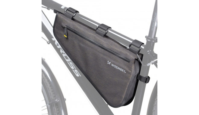 Wozinsky Bicycle Frame Bag 3.5L Gray (WBB15BK)