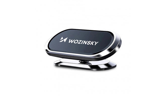 Wozinsky Self-Adhesive Magnetic Car Mount 360 for Dashboard Silver (WMH-06)