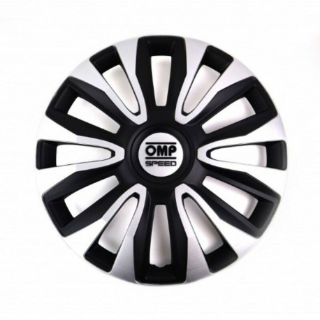 Ilukilbid OMP Magnum Speed Must Hõbedane 15" (4 uds)