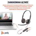 Poly Blackwire 3225 stereo USB-C +USB-A +3,5mm
