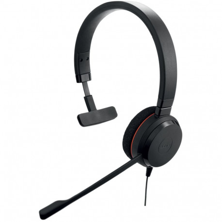 Jabra peakomplekt Evolve 20, juhtmega, peavõruga, kontori-/kõnekeskuse, USB Type-C / USB Type-A, mus