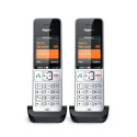Gigaset COMFORT 500HX duo analoog/DECT telefon numbrinäiduga must, hõbedane Gigaset COMFORT 500HX duo analoog/DECT telefon numbrinäiduga must, hõbedane