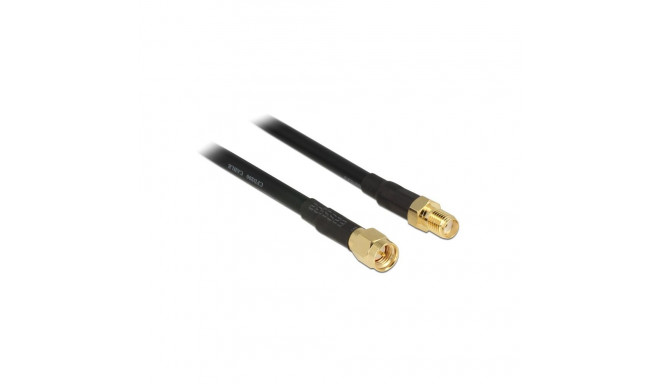 DeLOCK 15m CFD200 coaxial cable SMA