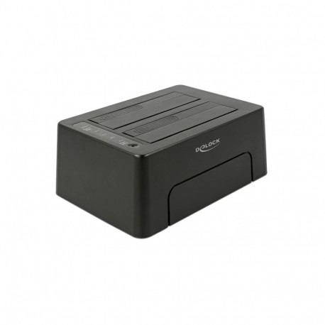 DeLOCK 63957 storage drive docking station USB 3.2 Gen 2 (3.1 Gen 2) Type-C Black