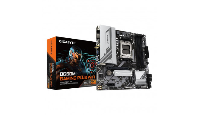 GIGABYTE B650M GAMING PLUS WIFI emaplaat - AMD Ryzen 9000 protsessoritele, 5+2+2 faasi VRM, kuni 800