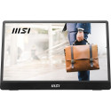 MSI PRO MP161 E2U kaasaskantav monitor must 39.6 cm (15.6") LED 1920 x 1080 pikslit