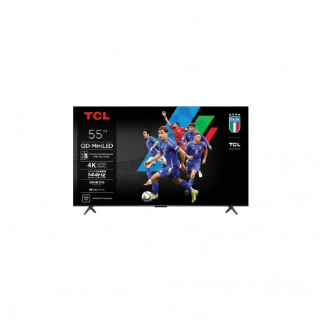 TCL C6K 55" 4K UHD Smart TV Wi-Fi Metallic