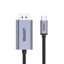 UNITEK V1409A kaabli suunamuundur USB-C DisplayPort must, hall