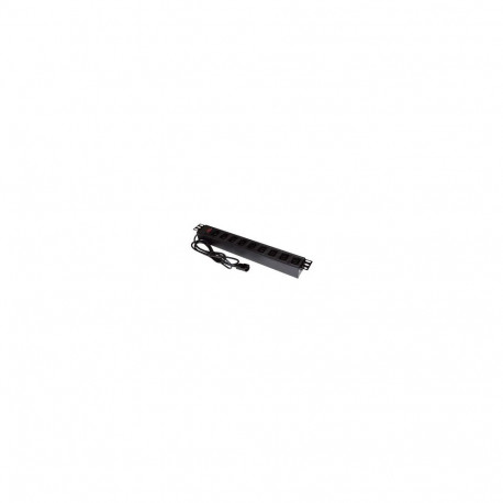 Alantec PZ010 power extension 1.8 m 9 AC outlet(s) Indoor Black