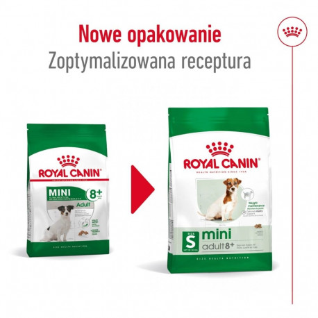 ROYAL CANIN Mini Adult +8 kuiv koeratoit 2 kg