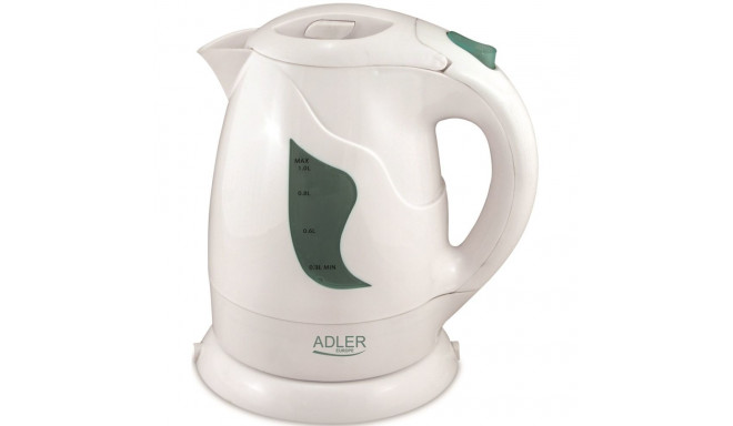 Adler AD 08 w elektriline veekeetja 1 L 850 W valge