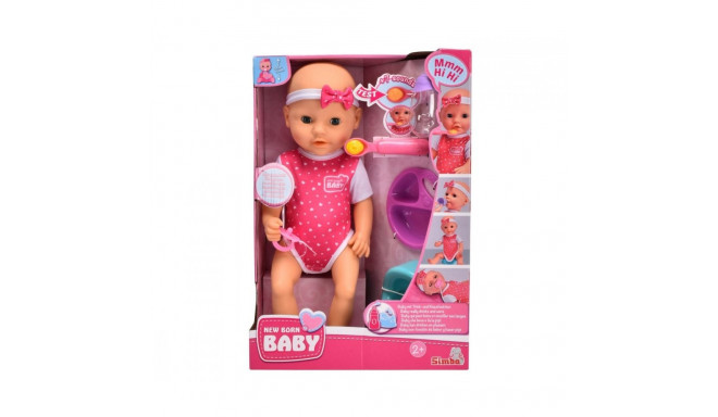 Lalka new born baby gĹodny bobas 38 cm
