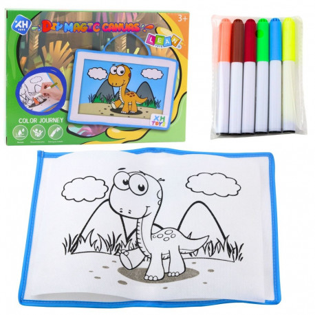 maagiline DIY joonistustahvel pestavad markerid