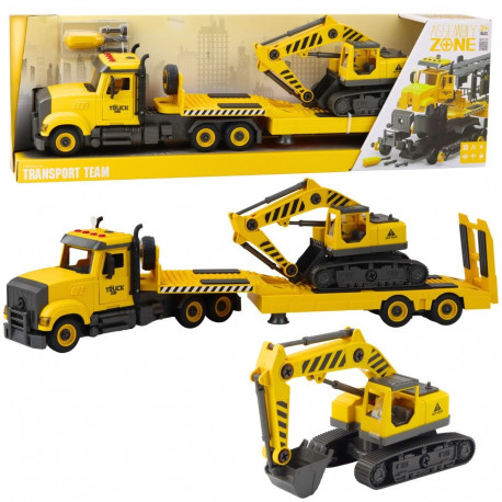 veoauto treiler kokkupanekuks DIY roomikekskavaator tuled helid