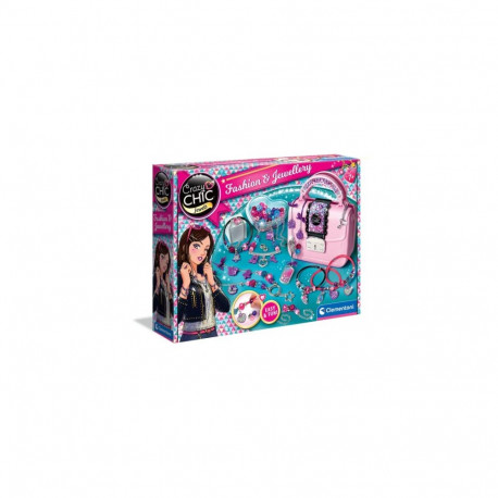 Crazy Chic DIY komplekt Crazy käekott helmed käevõrud Clementoni 17651