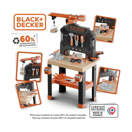 Warsztat kraanaga Black+Decker Bricolo Builder