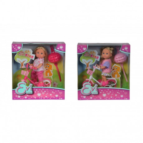 Evi nukk mägirattal