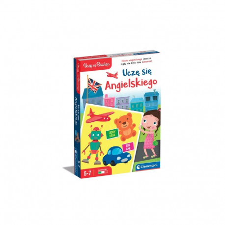 Clementoni 50769 hariv mäng õpin inglise keelt mängides poola keel