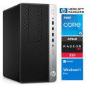 HP 600 G5 MT i5-9500 32GB 512SSD M.2 NVME RX550 4GB WIN11Pro