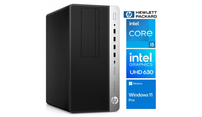 HP 600 G5 MT i5-9500 64GB 256SSD M.2 NVME WIN11Pro