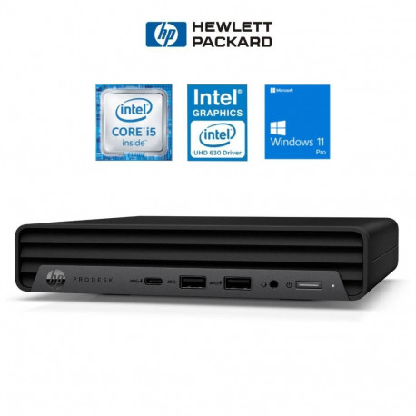 HP 600 G6 Desktop Mini i5-10500T 16GB 512SSD M.2 NVME WIN11Pro
