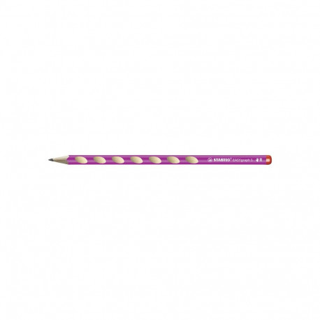 Harilik pliiats Stabilo EASYgraph S, roosa, paremakäelistele