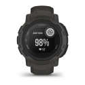 Garmin Instinct 2 2.29 cm (0.9&quot;) MIP 45 mm Digital 176 x 176 pixels Graphite GPS (satellite