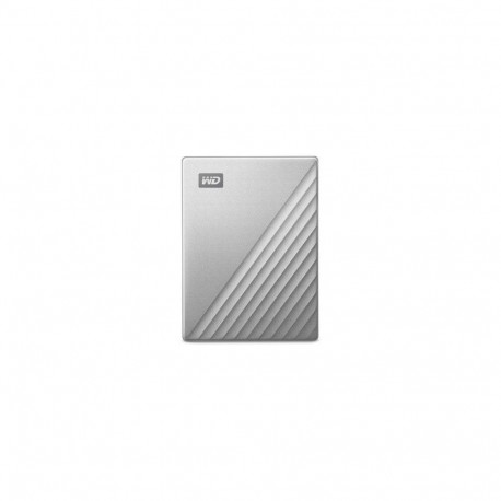 "2,5"" WD My Passport Ultra Mac 4TB Silver USB-C/USB3.0 HDD 6,4cm 2,5Zoll Metal finish RTL portable 