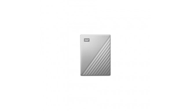 "2,5"" WD My Passport Ultra Mac 4TB Silver USB-C/USB3.0 HDD 6,4cm 2,5Zoll Metal finish RTL portable 