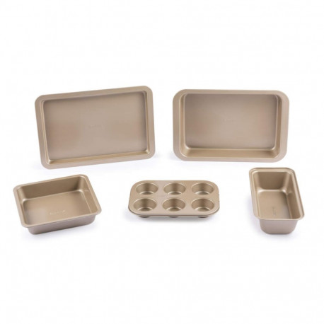 Salter BW12603G1EU7 Bakes 5-Piece Baking Set - Gold