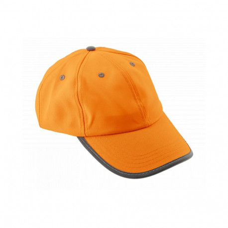 Atstarojoša oranža beisbola cepure, regulējama, HT5K497, HOGERT