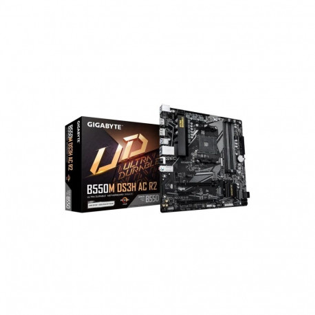 Emaplaat B550M DS3H AC R2 AM4 4DDR4 HDMI/DVI mATX