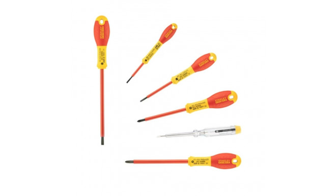 Stanley Fatmax VDE elektroonikute kruvikeerajate komplekt 6 tk, 1000V