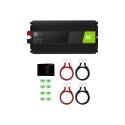Greencell auto vooluinverter konverter 12V kuni 230V 2000W/4000W puhas siinus