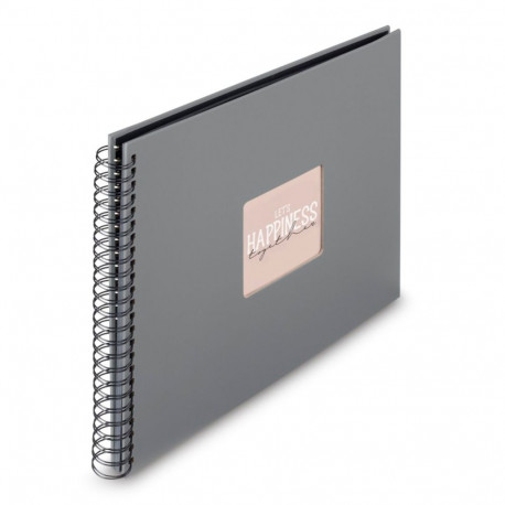 Hama  Fine Art  Spiral Stone Grey 36x32 50 black Pages 9841